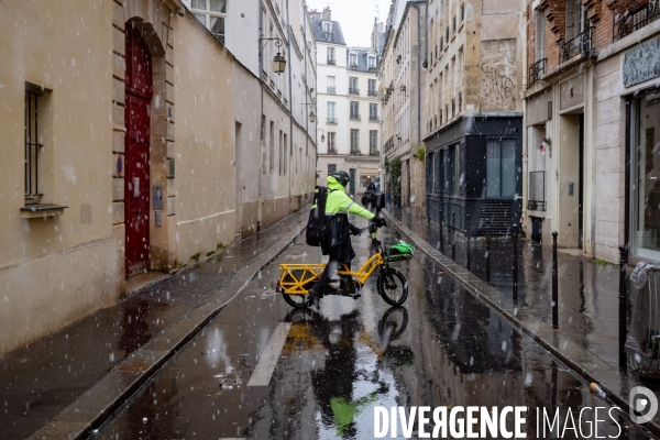 Neige à Paris