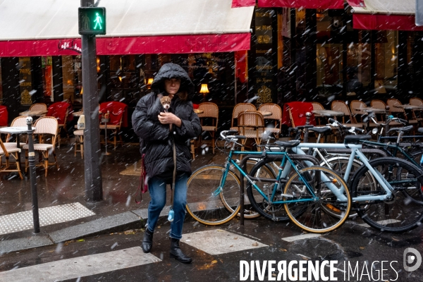 Neige à Paris