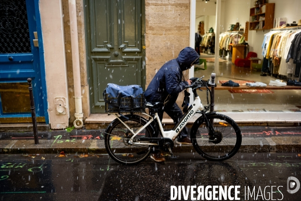 Neige à Paris