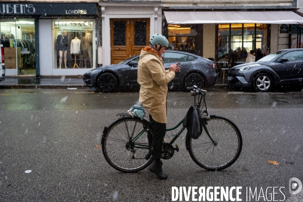 Neige à Paris
