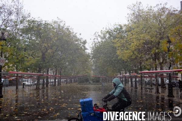 Neige à Paris
