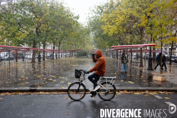 Neige à Paris