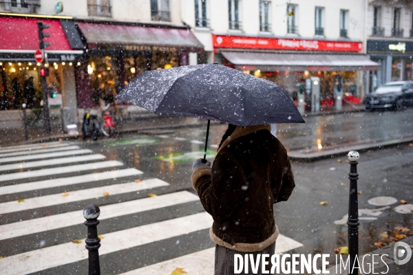 Neige à Paris