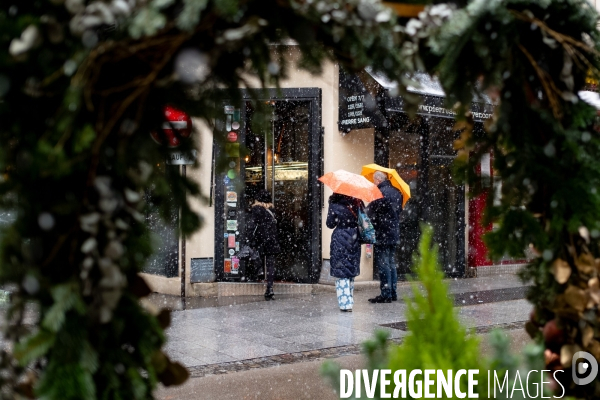 Neige à Paris