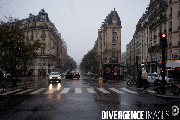 Neige à Paris