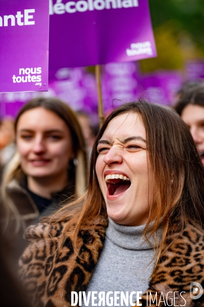Manifestation contre les violences faites aux femmes