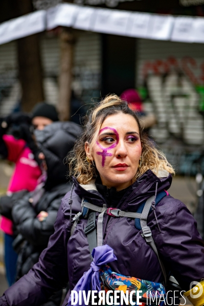 Manifestation contre les violences faites aux femmes