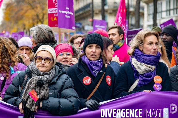 Manifestation contre les violences faites aux femmes