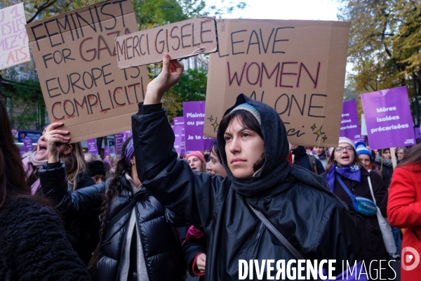 Manifestation contre les violences faites aux femmes