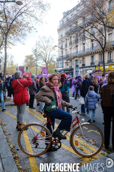 Manifestation contre les violences faites aux femmes