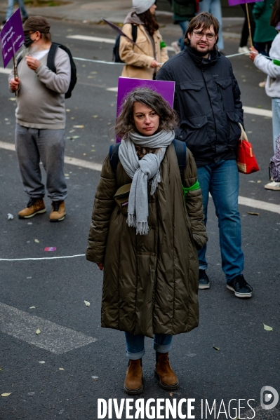 Manifestation contre les violences faites aux femmes