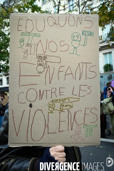 Manifestation Nous Toutes contre les violences faites aux femmes