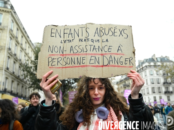 Manifestation Nous Toutes contre les violences faites aux femmes