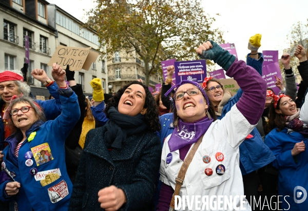 Manifestation Nous Toutes contre les violences faites aux femmes