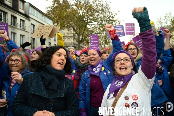 Manifestation Nous Toutes contre les violences faites aux femmes
