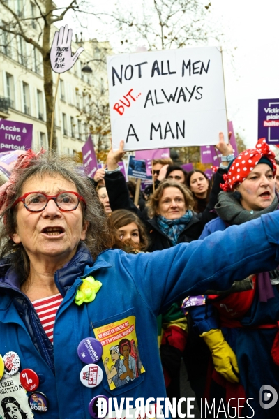 Manifestation Nous Toutes contre les violences faites aux femmes