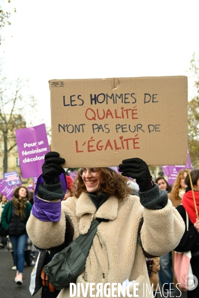Manifestation Nous Toutes contre les violences faites aux femmes