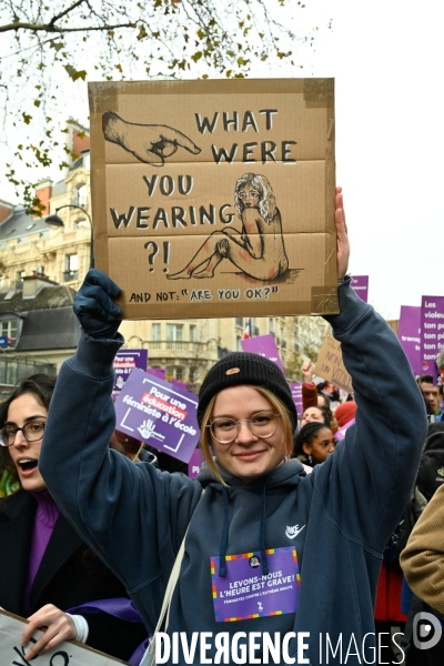 Manifestation Nous Toutes contre les violences faites aux femmes