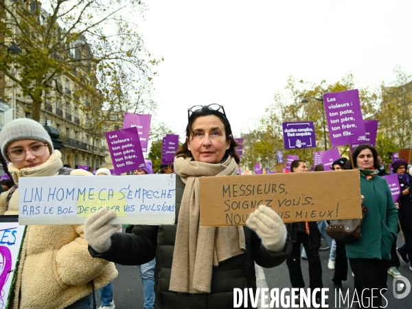 Manifestation Nous Toutes contre les violences faites aux femmes