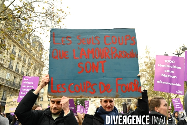Manifestation Nous Toutes contre les violences faites aux femmes