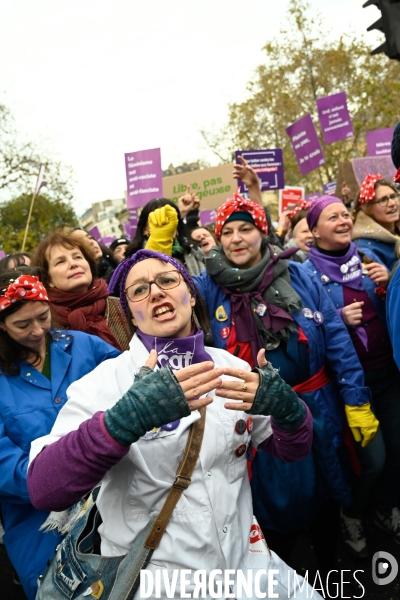 Manifestation Nous Toutes contre les violences faites aux femmes