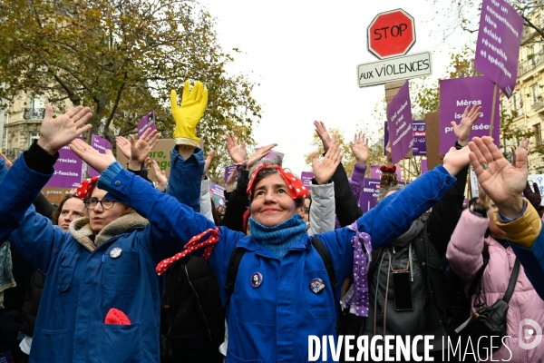 Manifestation Nous Toutes contre les violences faites aux femmes
