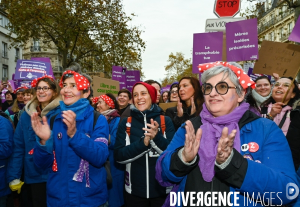 Manifestation Nous Toutes contre les violences faites aux femmes