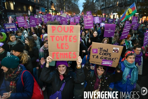 Manifestation Nous Toutes contre les violences faites aux femmes