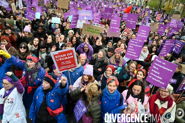 Manifestation Nous Toutes contre les violences faites aux femmes