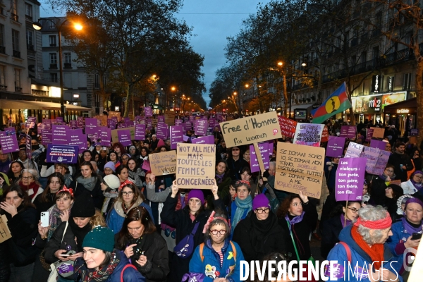 Manifestation Nous Toutes contre les violences faites aux femmes