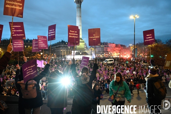 Manifestation Nous Toutes contre les violences faites aux femmes