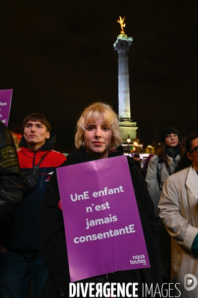 Manifestation Nous Toutes contre les violences faites aux femmes