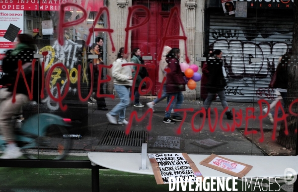 A l appel de Nous Toutes, manifestation contre les violences faites aux femmes