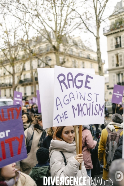 Manifestation contre les violences faites aux femmes