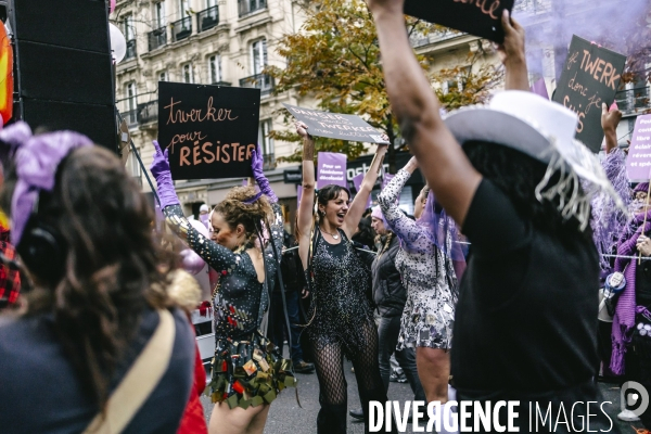 Manifestation contre les violences faites aux femmes