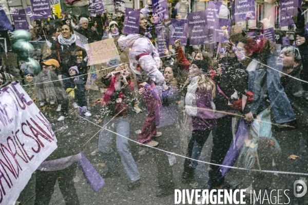 Manifestation contre les violences faites aux femmes