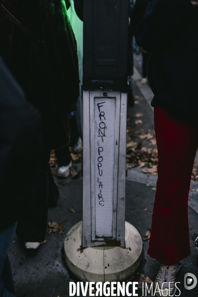 Manifestation contre les violences faites aux femmes