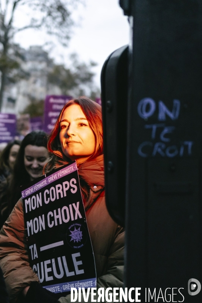 Manifestation contre les violences faites aux femmes