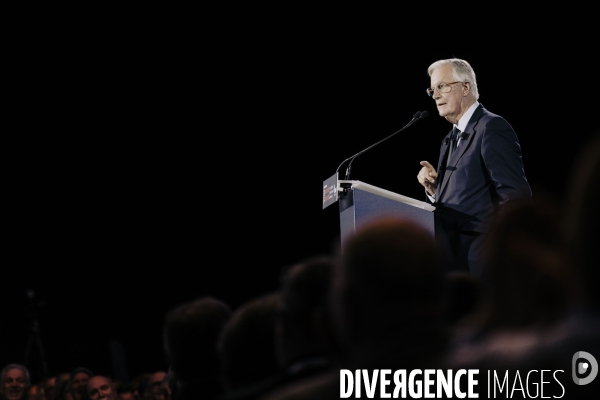 Michel Barnier au congrès des maires