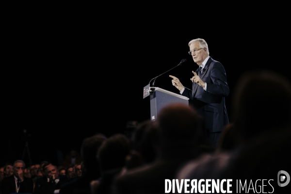 Michel Barnier au congrès des maires