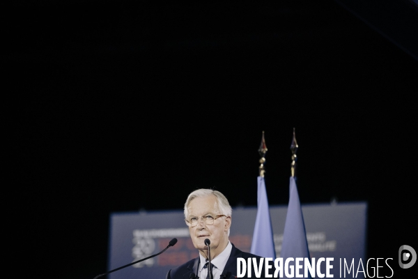 Michel Barnier au congrès des maires
