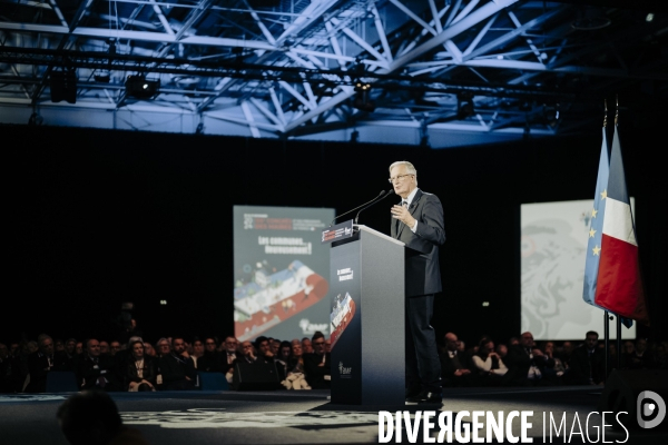 Michel Barnier au congrès des maires