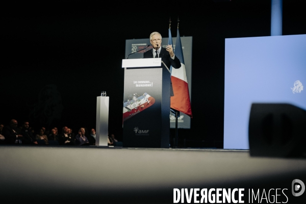 Michel Barnier au congrès des maires