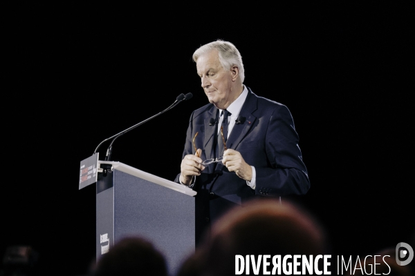 Michel Barnier au congrès des maires