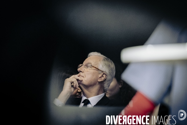 Michel Barnier au congrès des maires