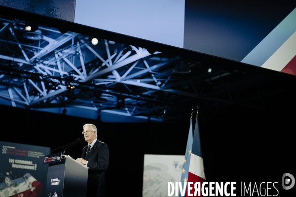 Michel Barnier au congrès des maires