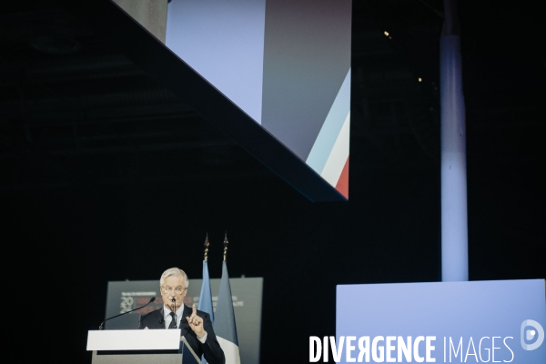 Michel Barnier au congrès des maires