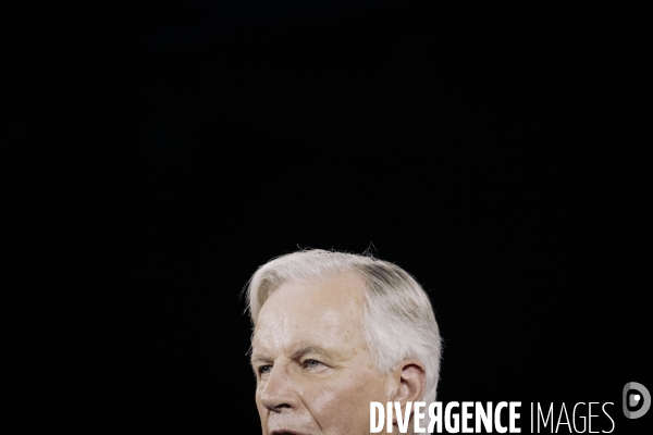 Michel Barnier au congrès des maires