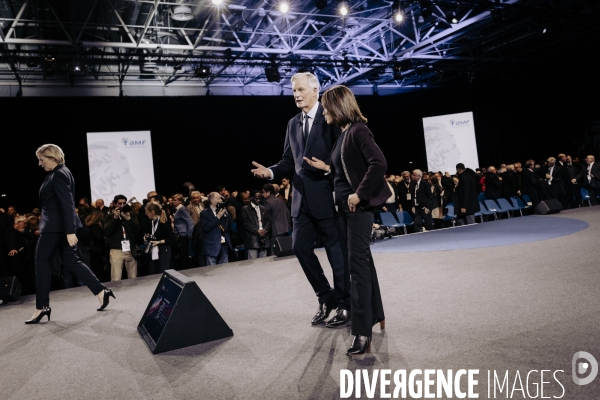 Michel Barnier au congrès des maires