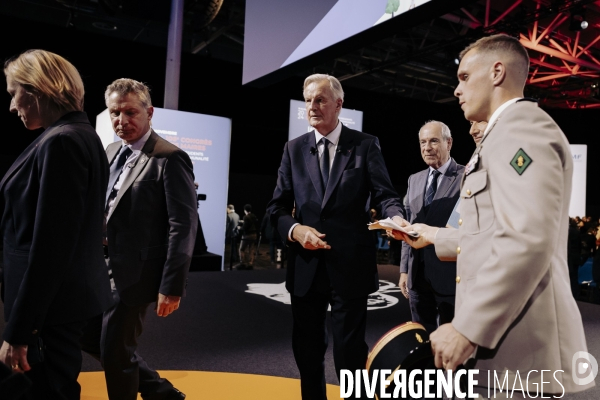 Michel Barnier au congrès des maires